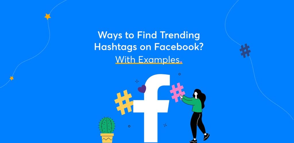 how to find hashtags in Facebook